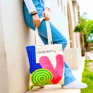 Limited Edition Shenzhen Museum Exhibition Linen Canvas Eco Tote Bag
