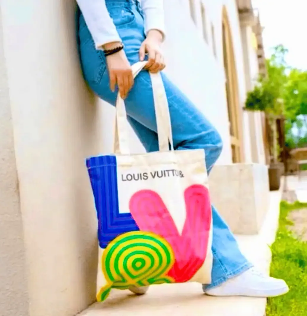 Limited Edition Shenzhen Museum Exhibition Linen Canvas Eco Tote Bag