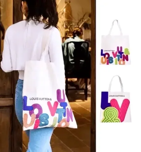 Limited Edition Shenzhen Museum Exhibition Linen Canvas Eco Tote Bag — image 4