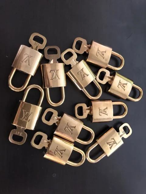 Lock and Key Set/Silver/Gold — image 2