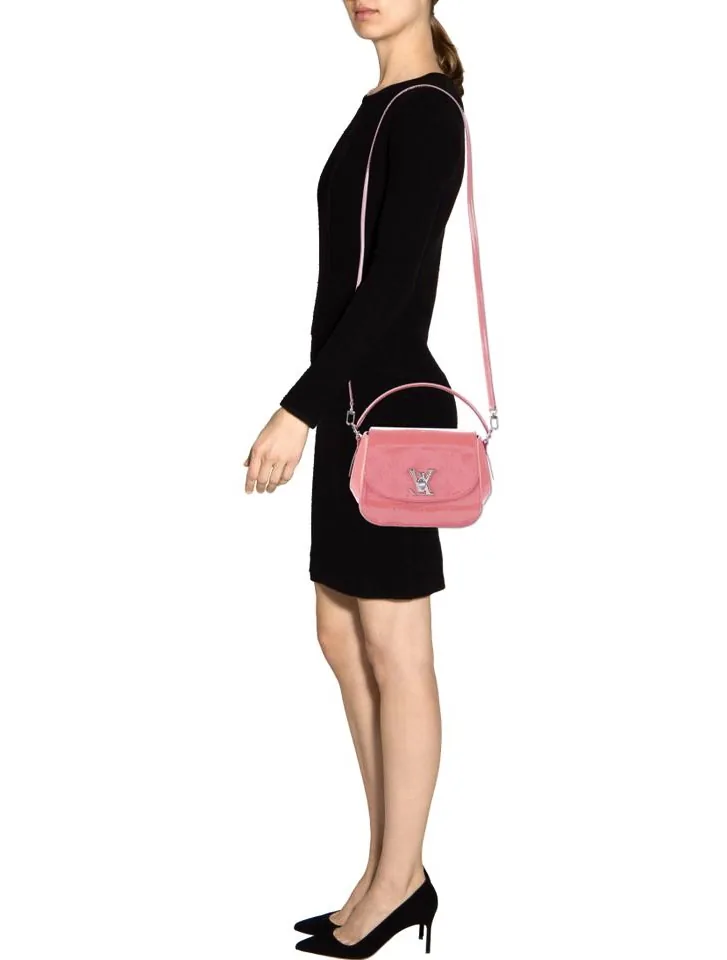 Louis Vuitton Lockme Pasadena Poppy Pink Handbag — image 3