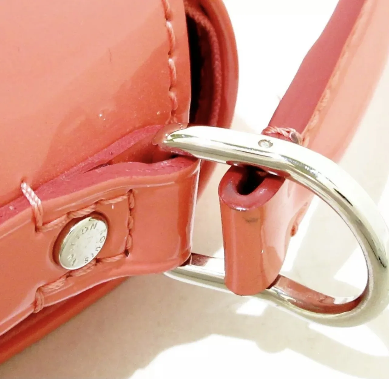 Louis Vuitton Lockme Pasadena Poppy Pink Handbag — image 5