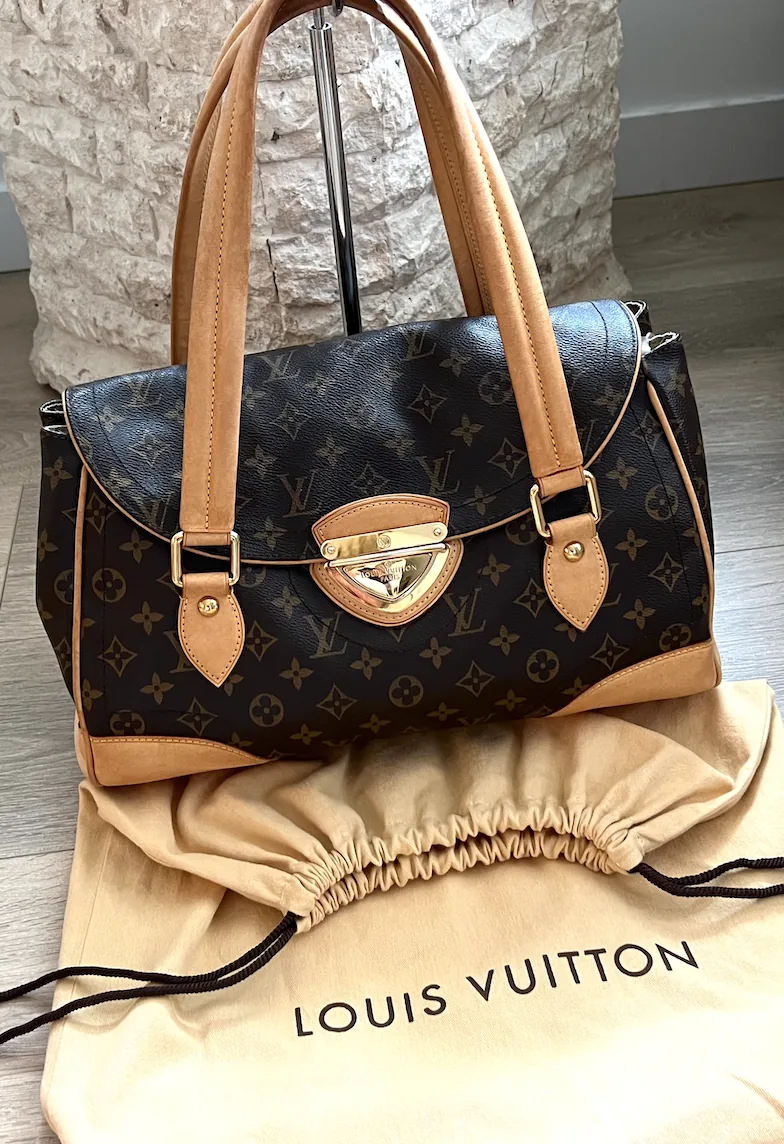 Louis Vuitton Monogram Beverly GM Handbag — image 8