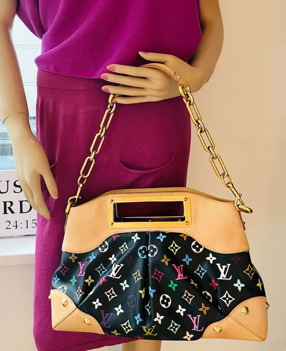 Monogram Black Multicolour Judy MM Handbag — image 2