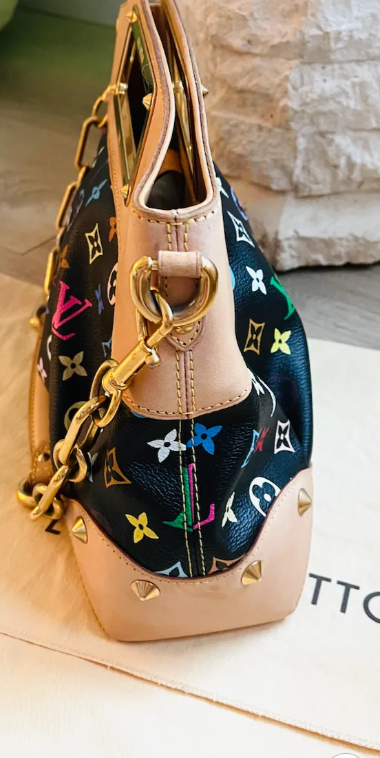 Monogram Black Multicolour Judy MM Handbag — image 5