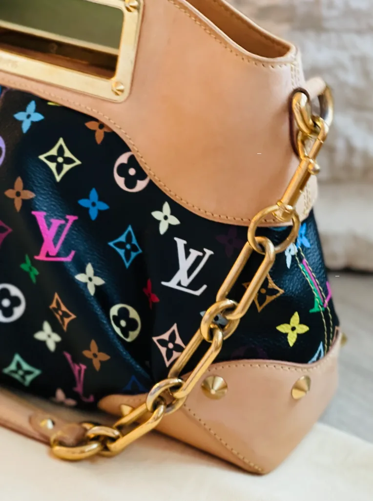 Monogram Black Multicolour Judy MM Handbag — image 6