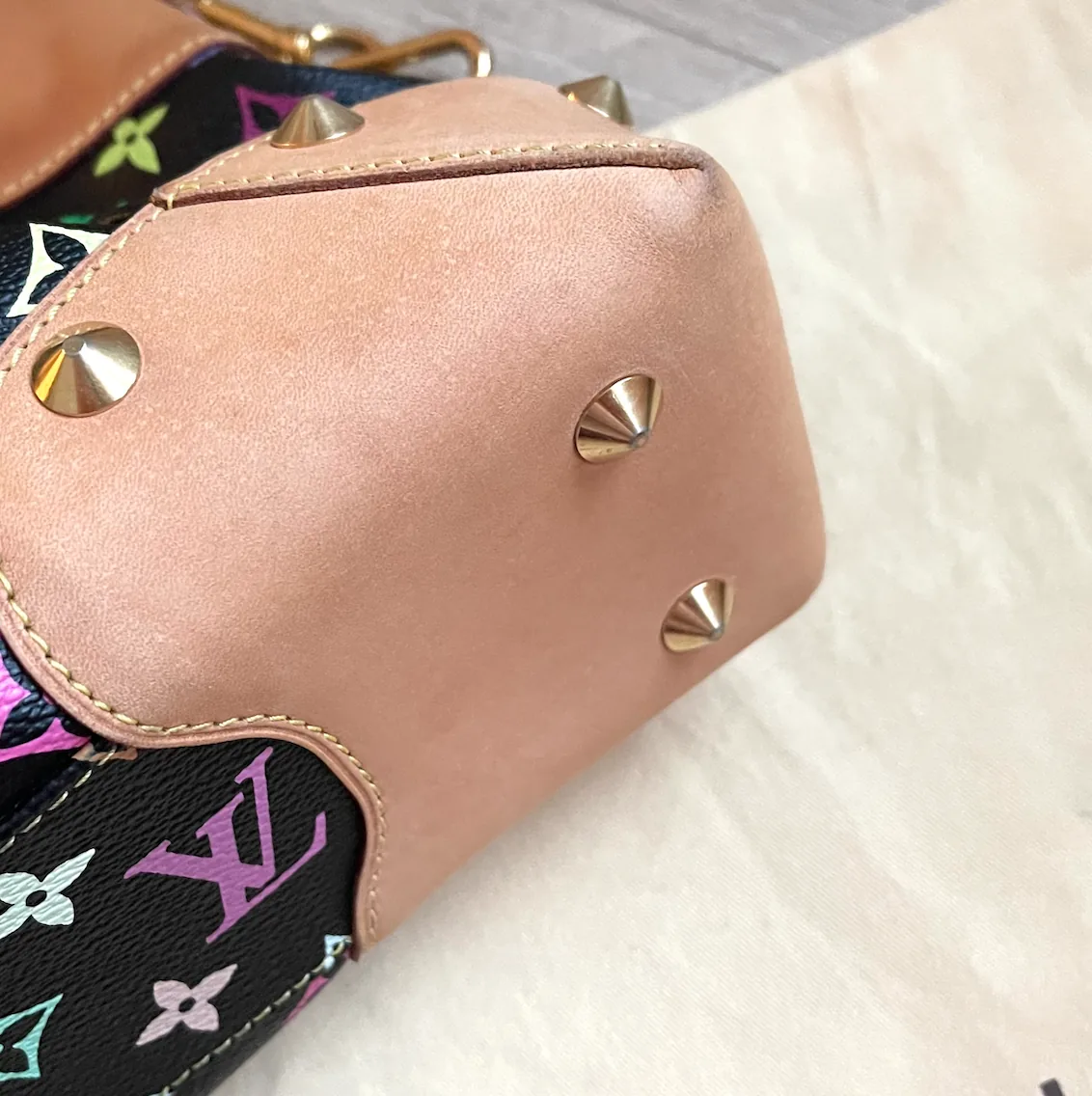 Monogram Black Multicolour Judy MM Handbag — image 9