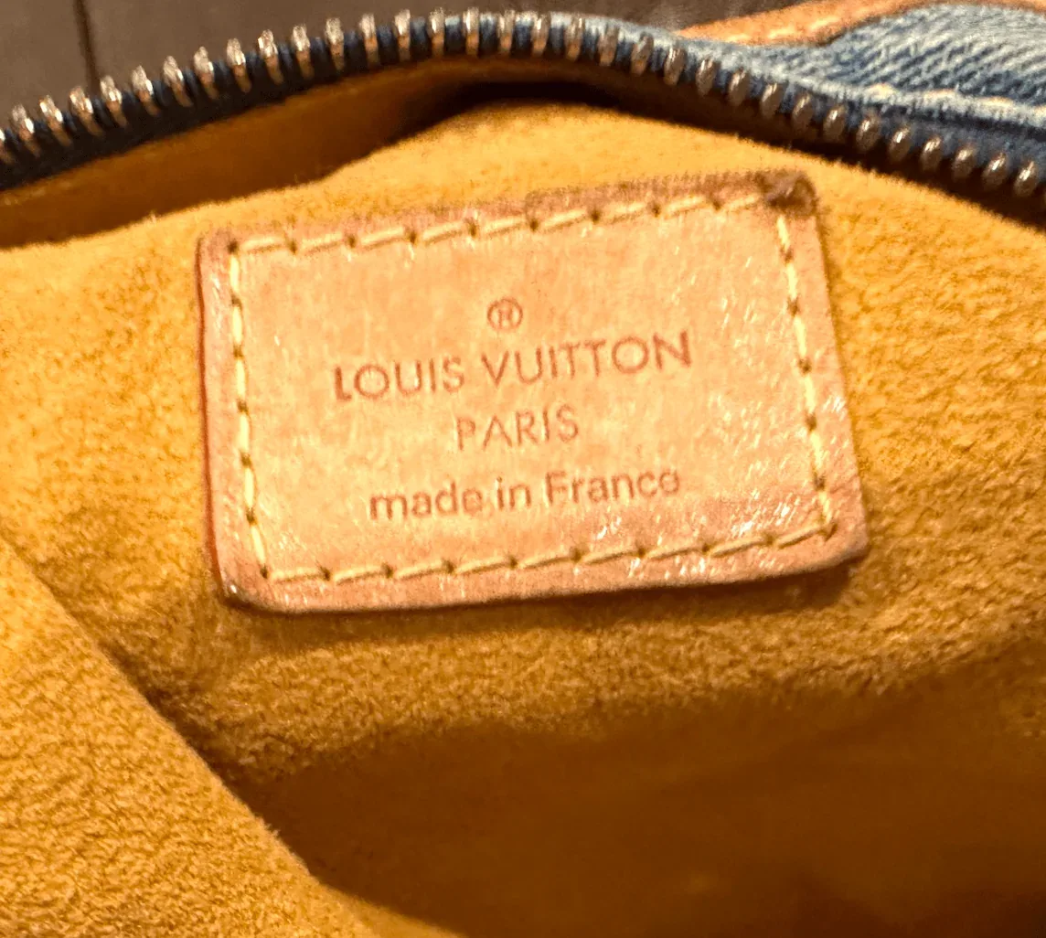 Monogram Blue Denim Neo Cabby MM Handbag — image 10