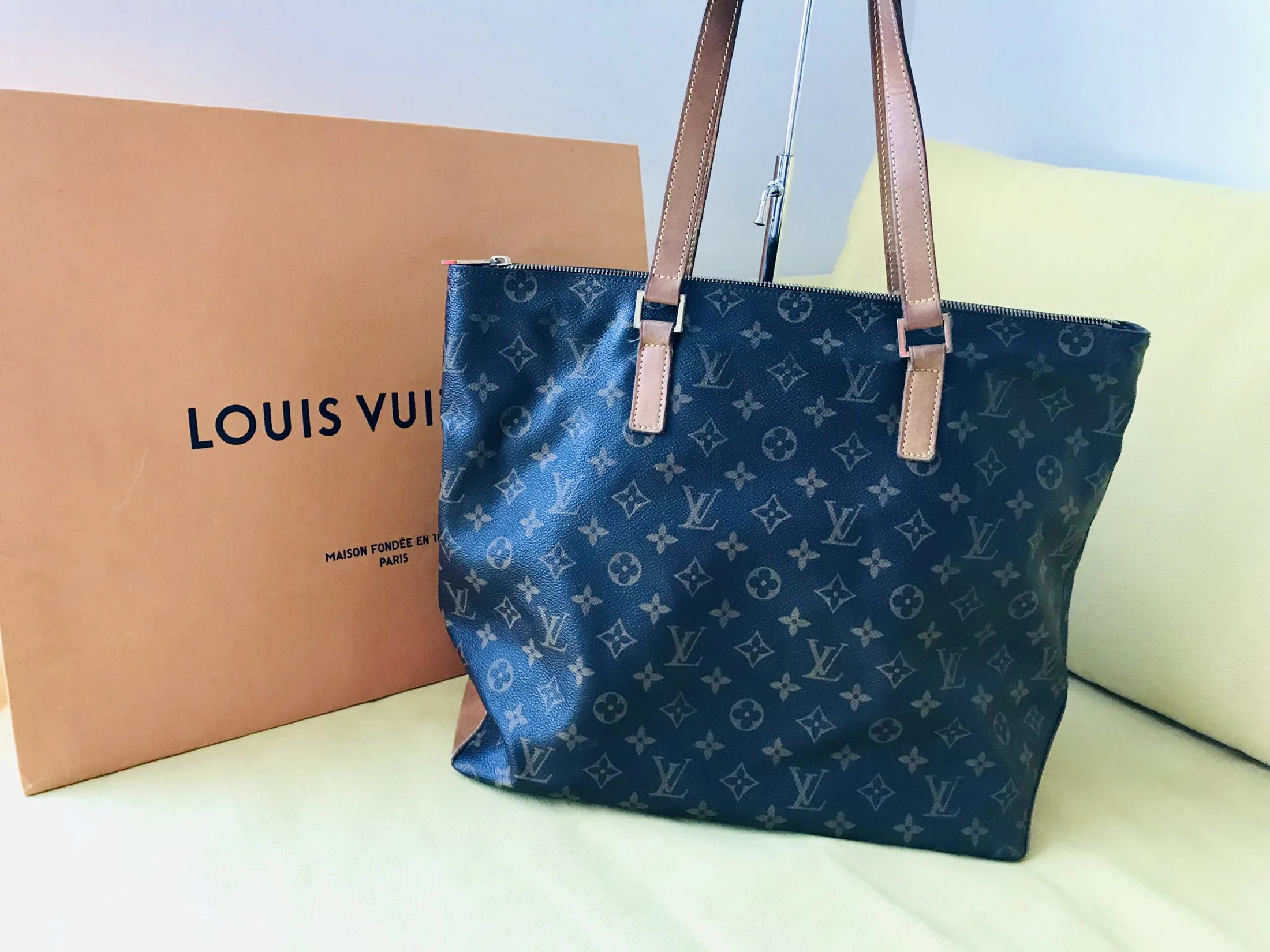 Monogram Cabas Mezzo Large Tote Bag — image 2