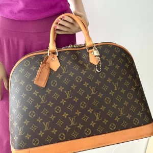 Monogram Canvas Alma Voyage XL Satchel