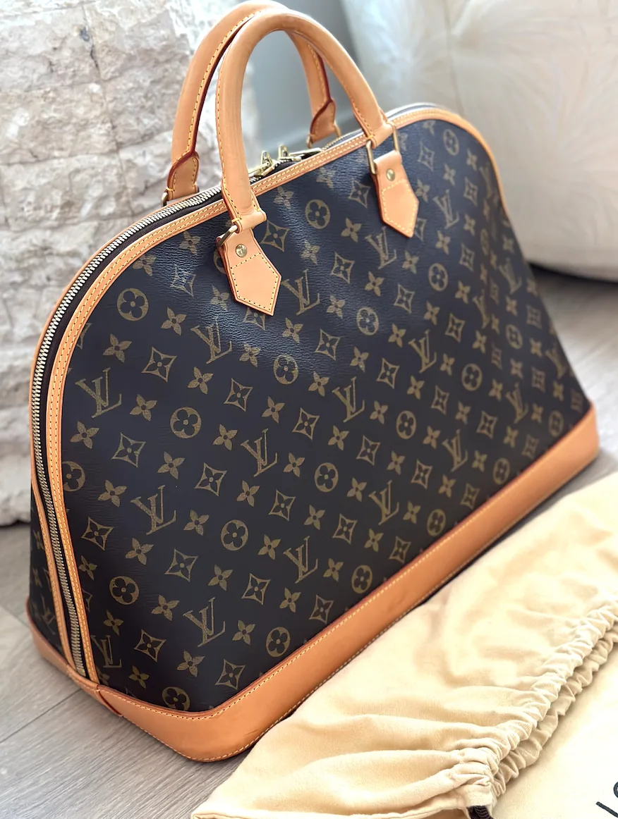 Monogram Canvas Alma Voyage XL Satchel — image 3