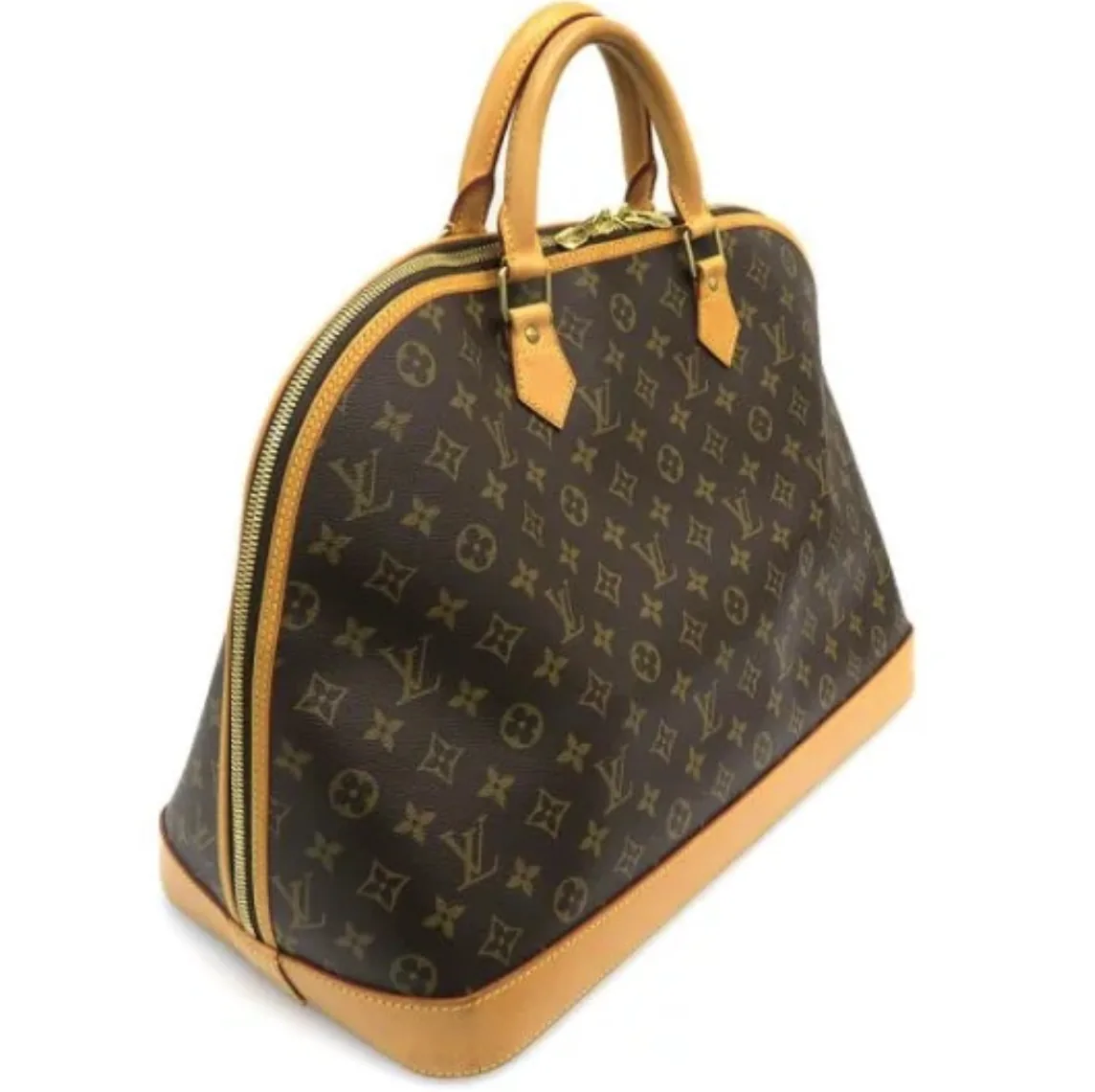 Monogram Canvas Alma Voyage XL Satchel — image 7