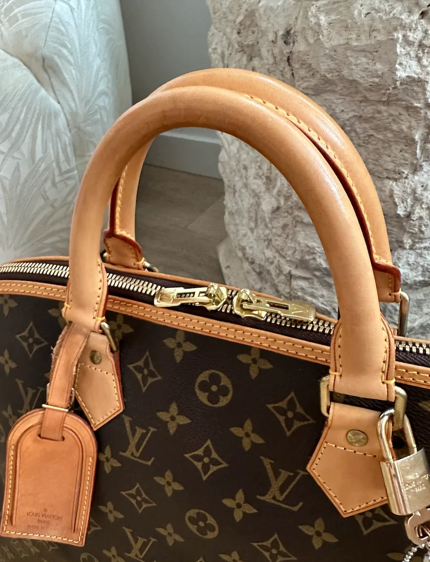 Monogram Canvas Alma Voyage XL Satchel — image 9