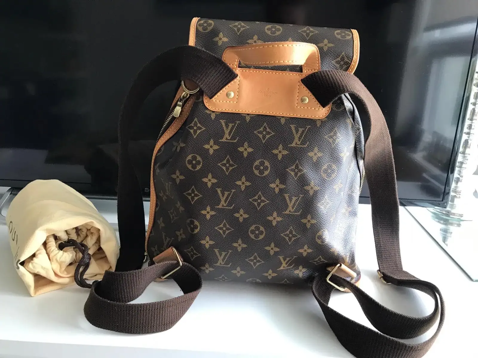 Monogram Canvas Bosphore Backpack — image 4