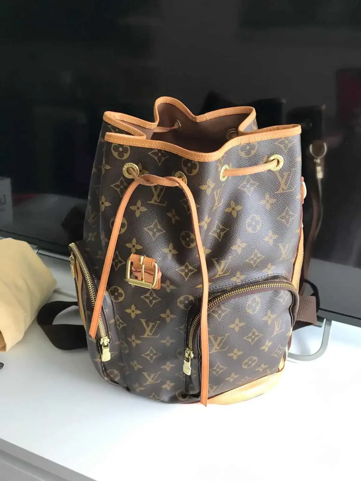 Monogram Canvas Bosphore Backpack — image 14