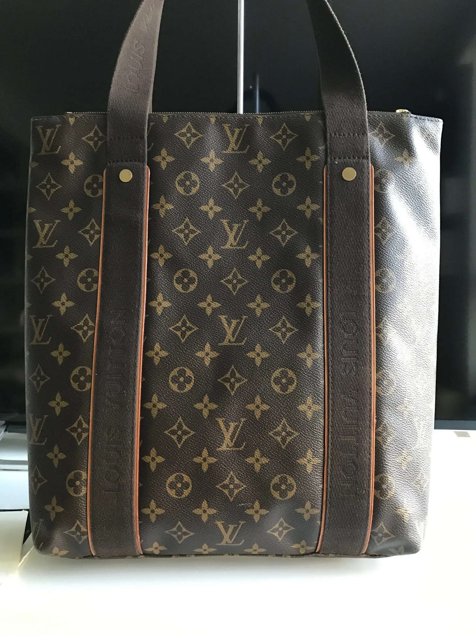 Monogram Canvas Cabas Beaubourg Tote Bag — image 3