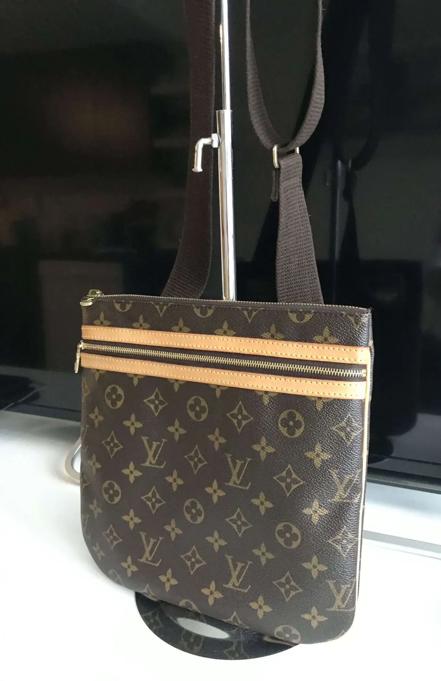 Monogram Canvas Pochette Bosphore Messenger Bag — image 2