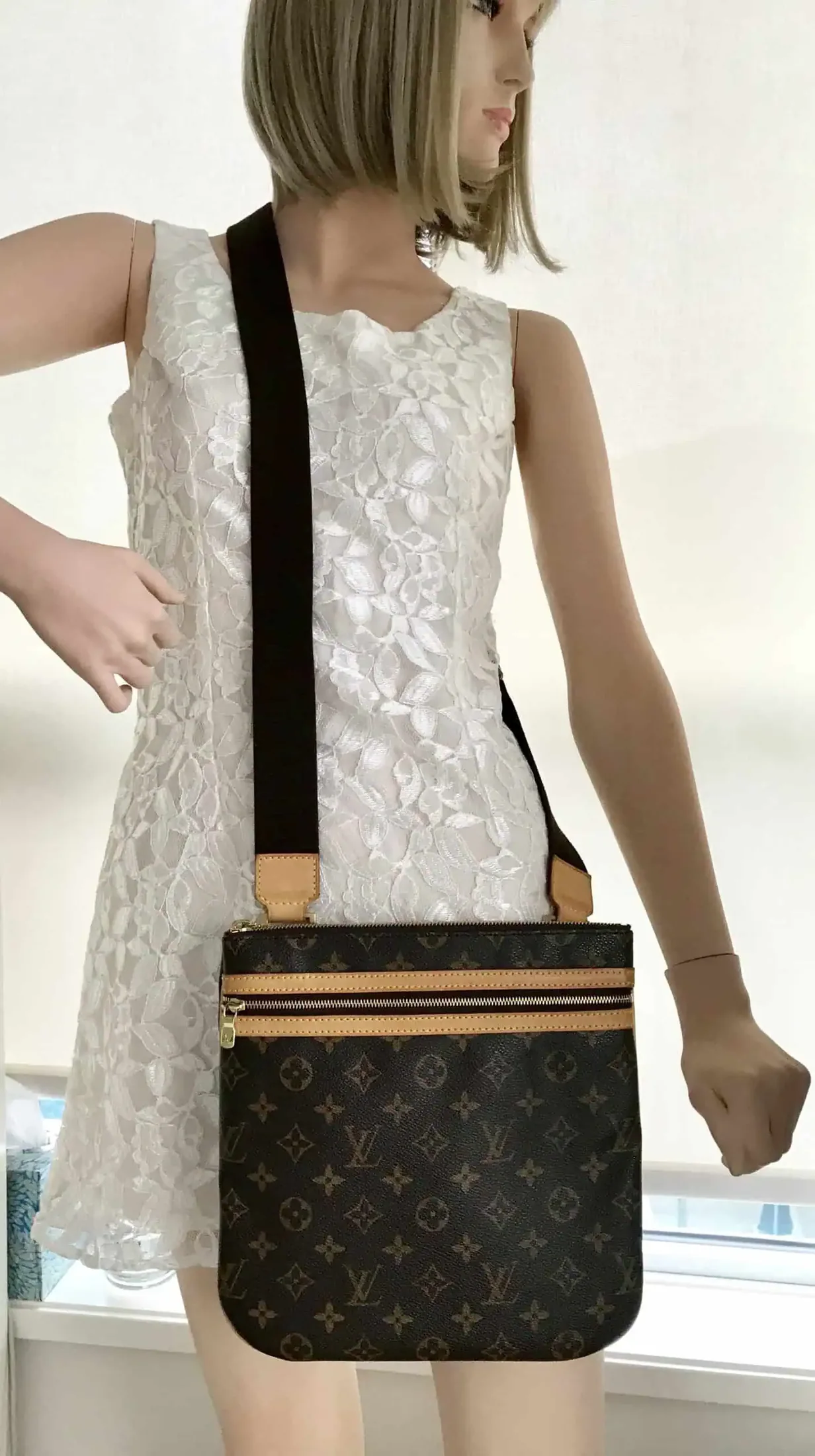 Monogram Canvas Pochette Bosphore Messenger Bag — image 3