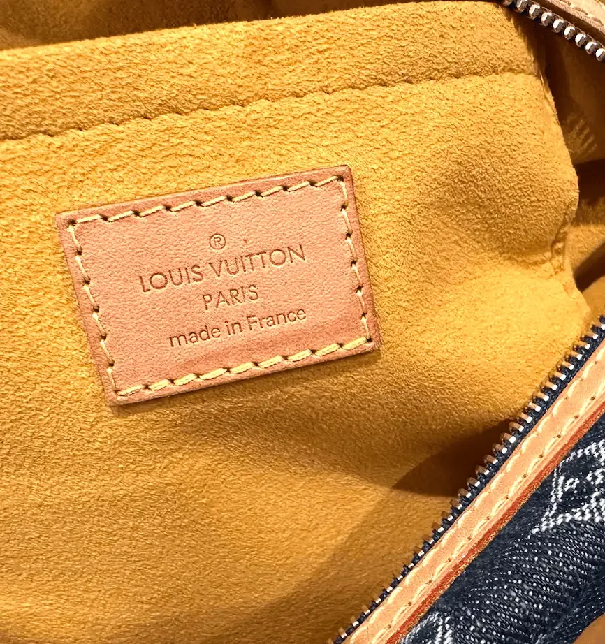 Monogram Denim Raye Porte Epaule 2 Way MM Handbag — image 9