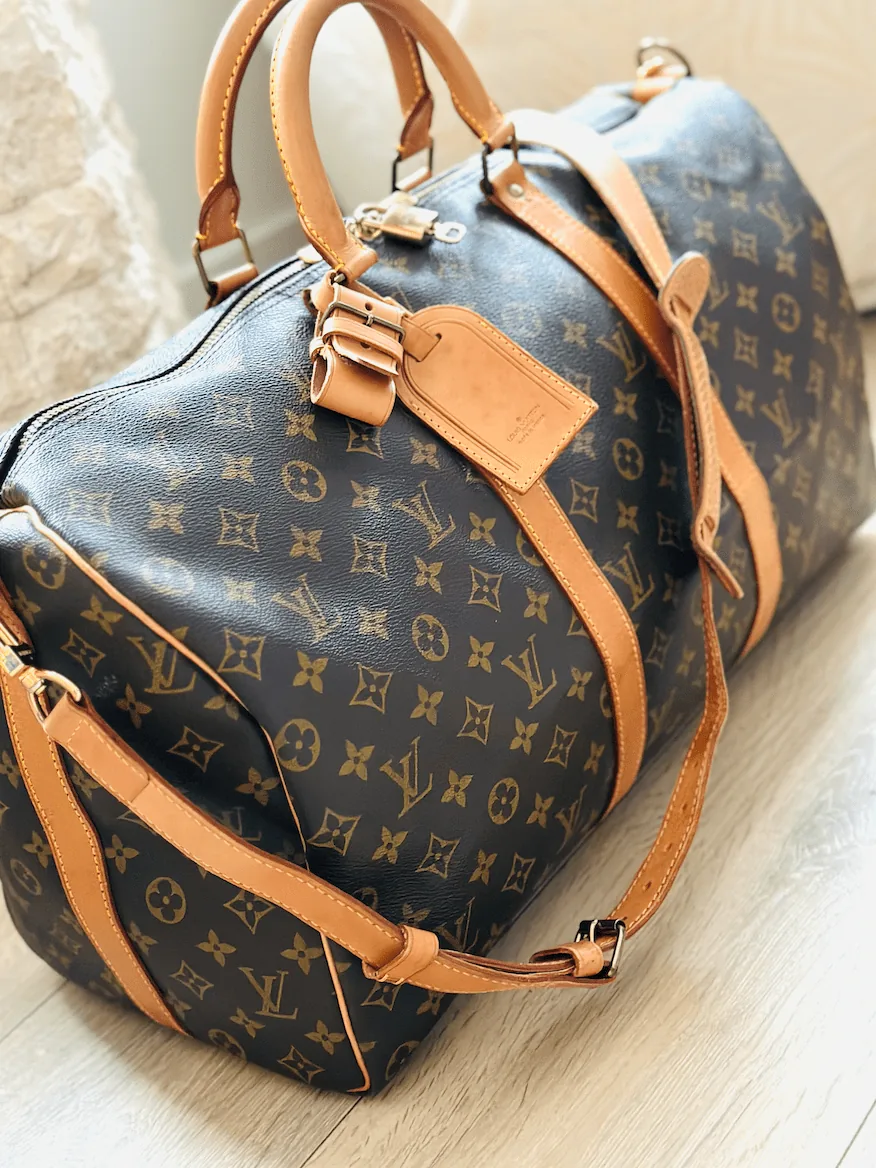 Bandoliere Monogram Keepall 50 Duffle Business Bag/Strap — image 4