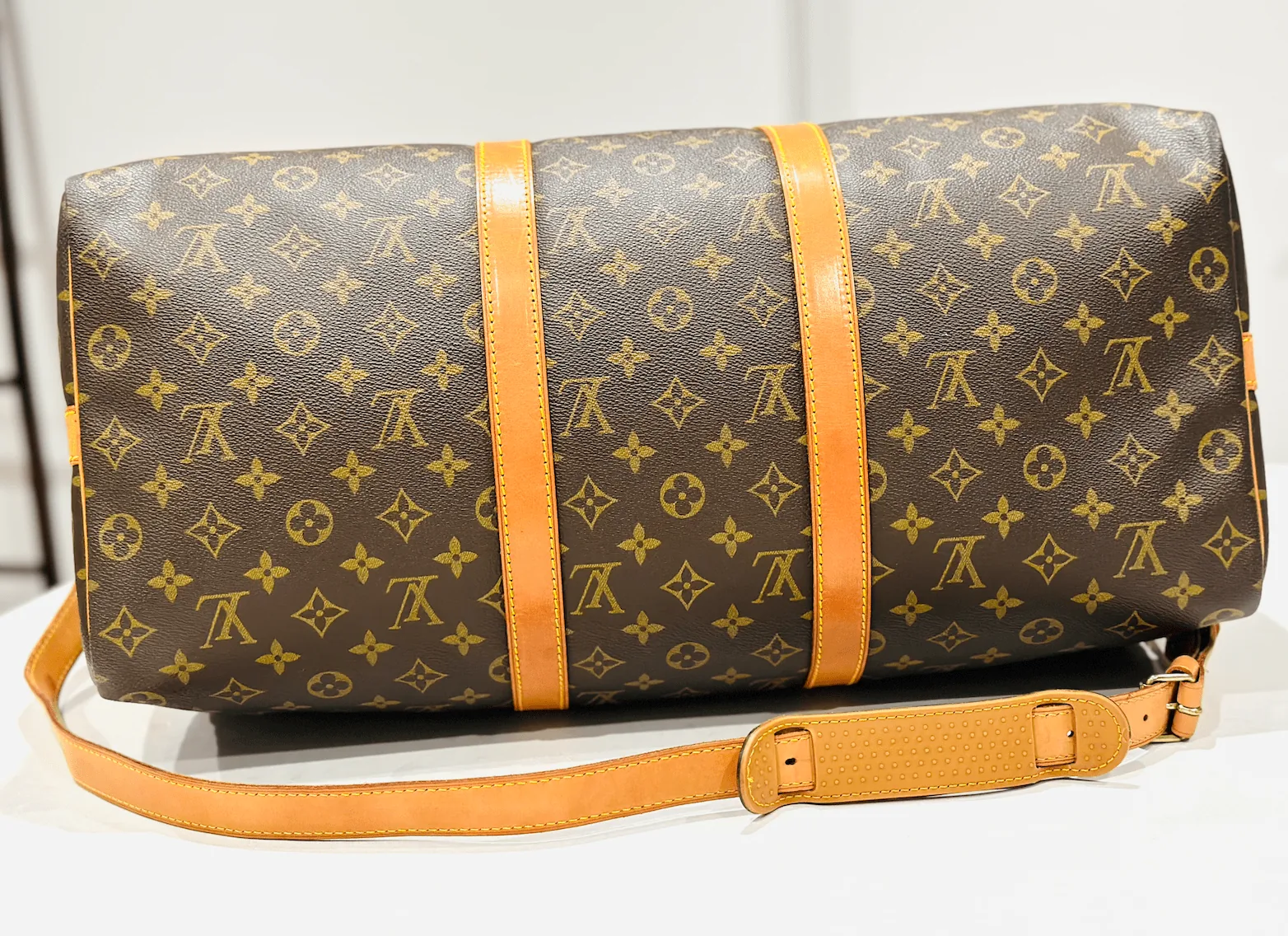 Bandoliere Monogram Keepall 50 Duffle Business Bag/Strap — image 14