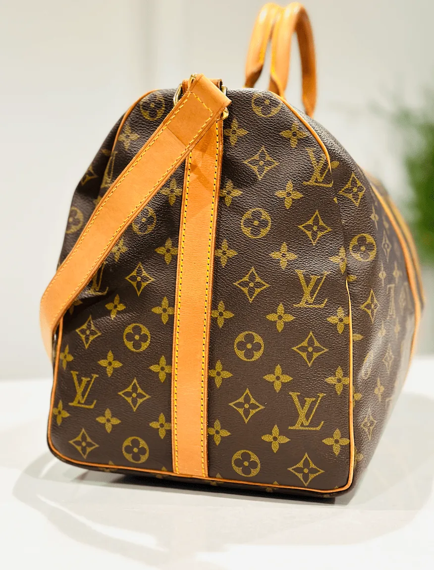 Bandoliere Monogram Keepall 50 Duffle Business Bag/Strap — image 15