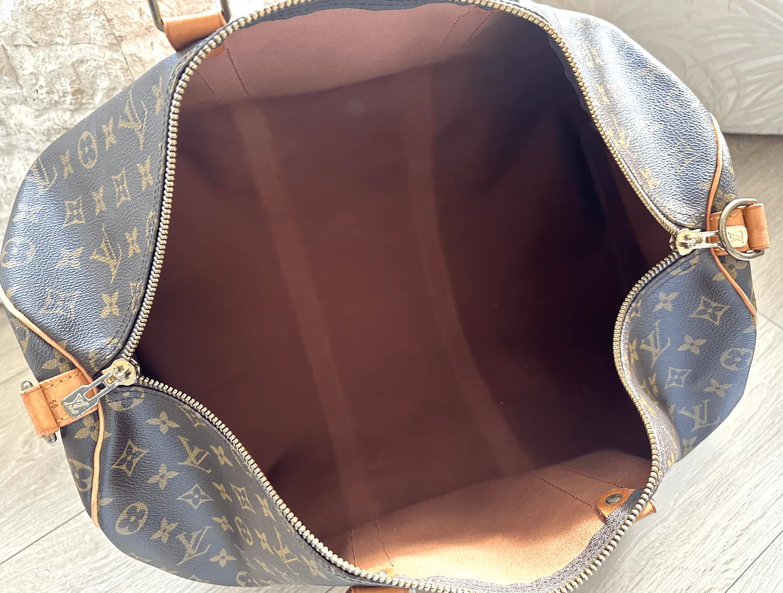 Bandoliere Monogram Keepall 50 Duffle Business Bag/Strap — image 17