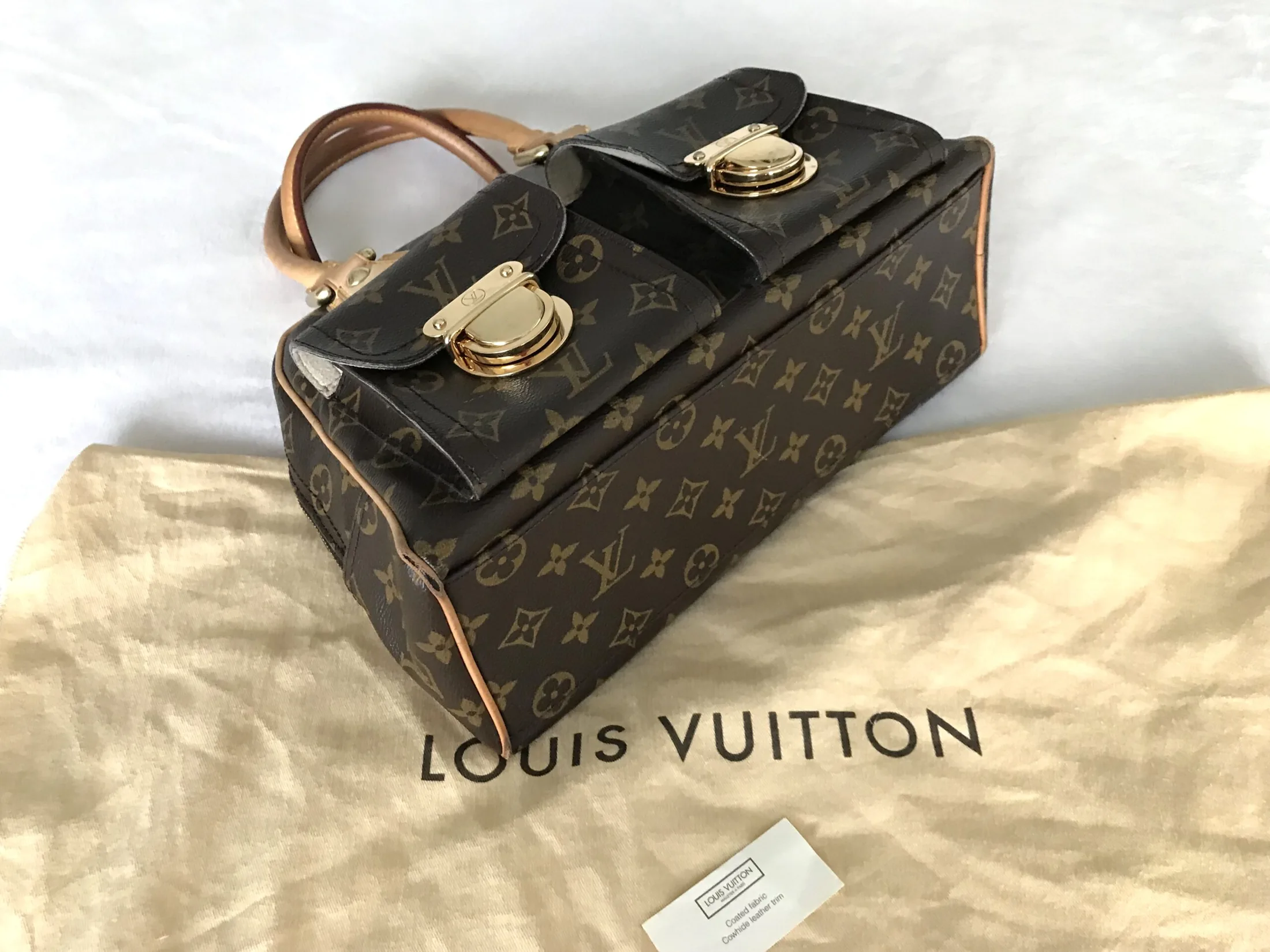 Monogram Manhattan PM Handbag — image 7