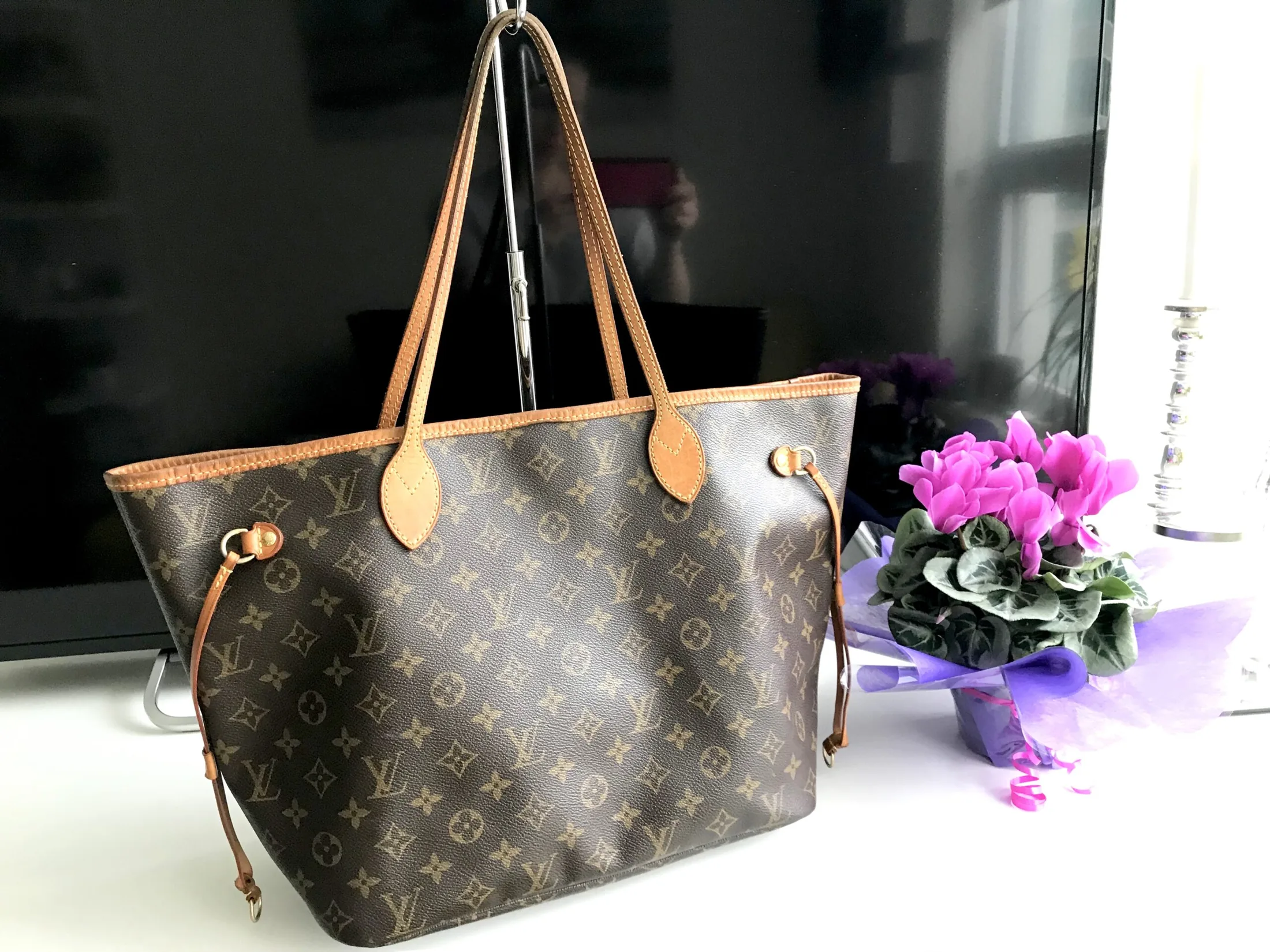 Monogram Neverfull MM Tote Bag — image 2