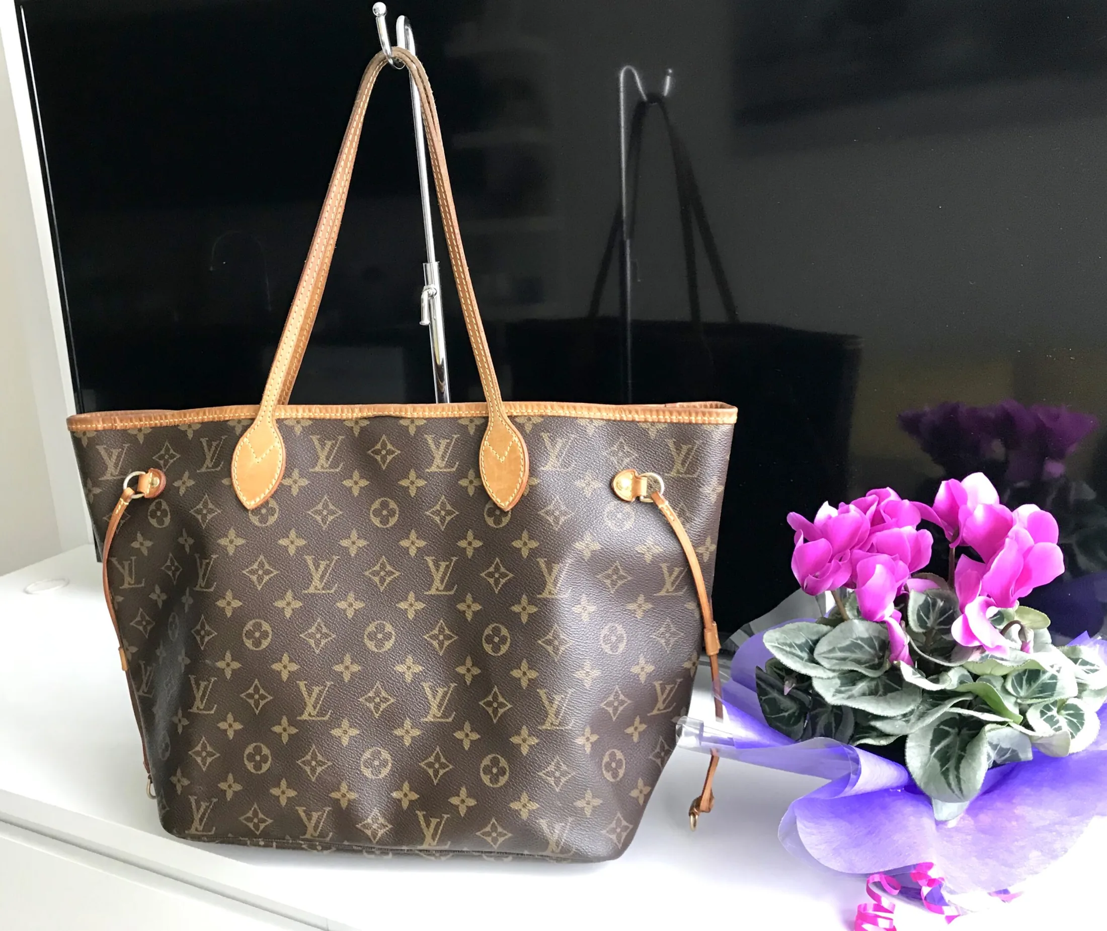Monogram Neverfull MM Tote Bag — image 3
