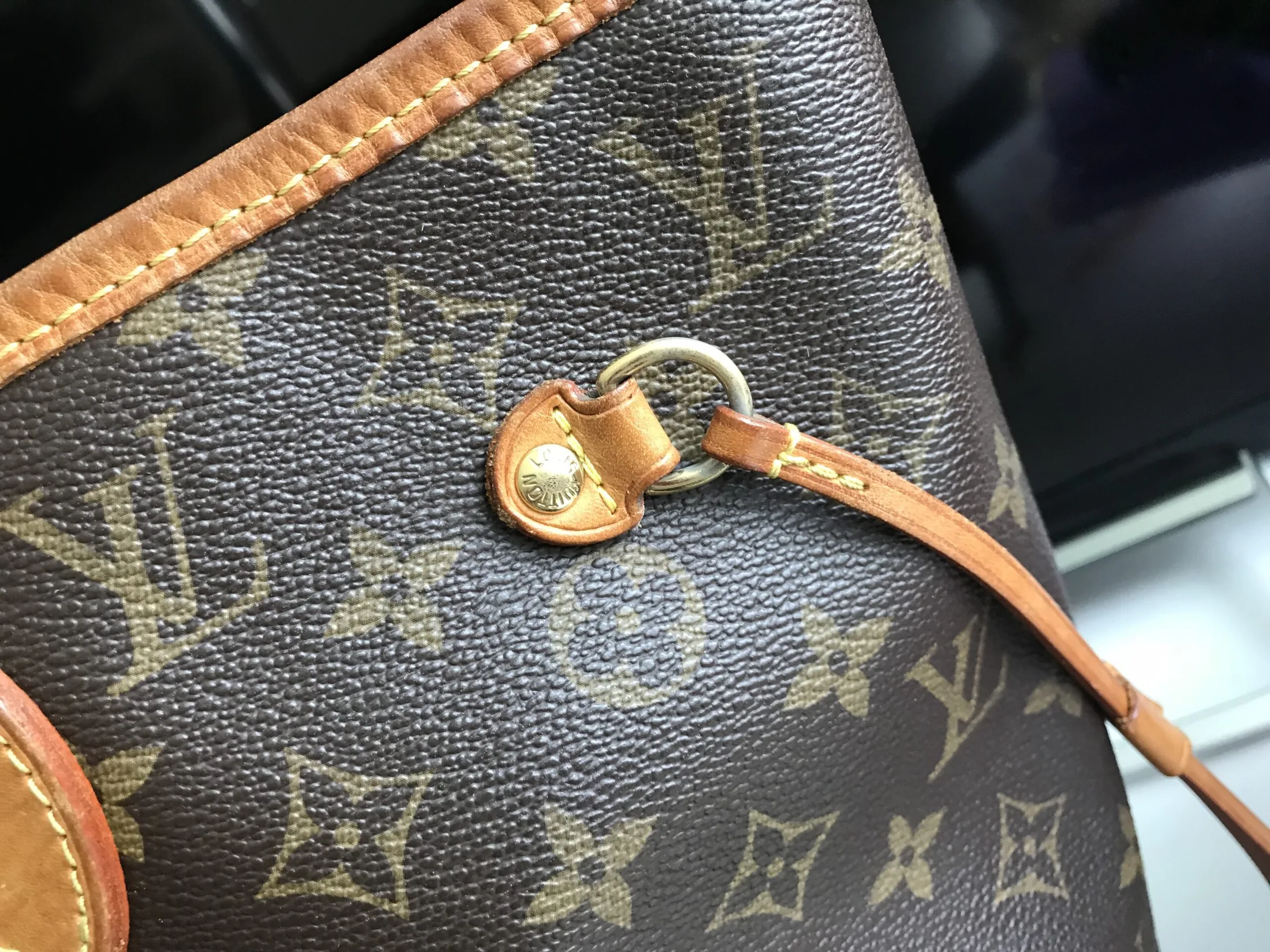 Monogram Neverfull MM Tote Bag — image 9