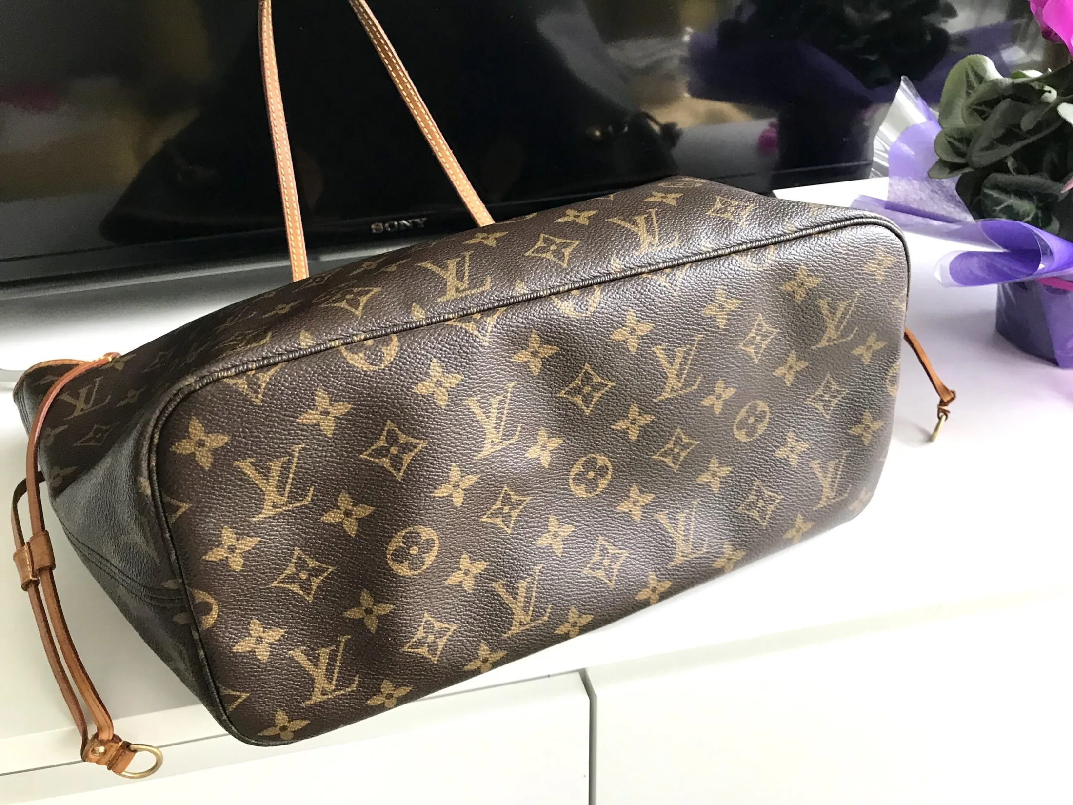 Monogram Neverfull MM Tote Bag — image 11