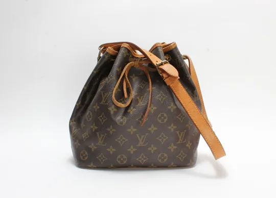 Monogram Petite Noe Shoulder Bag