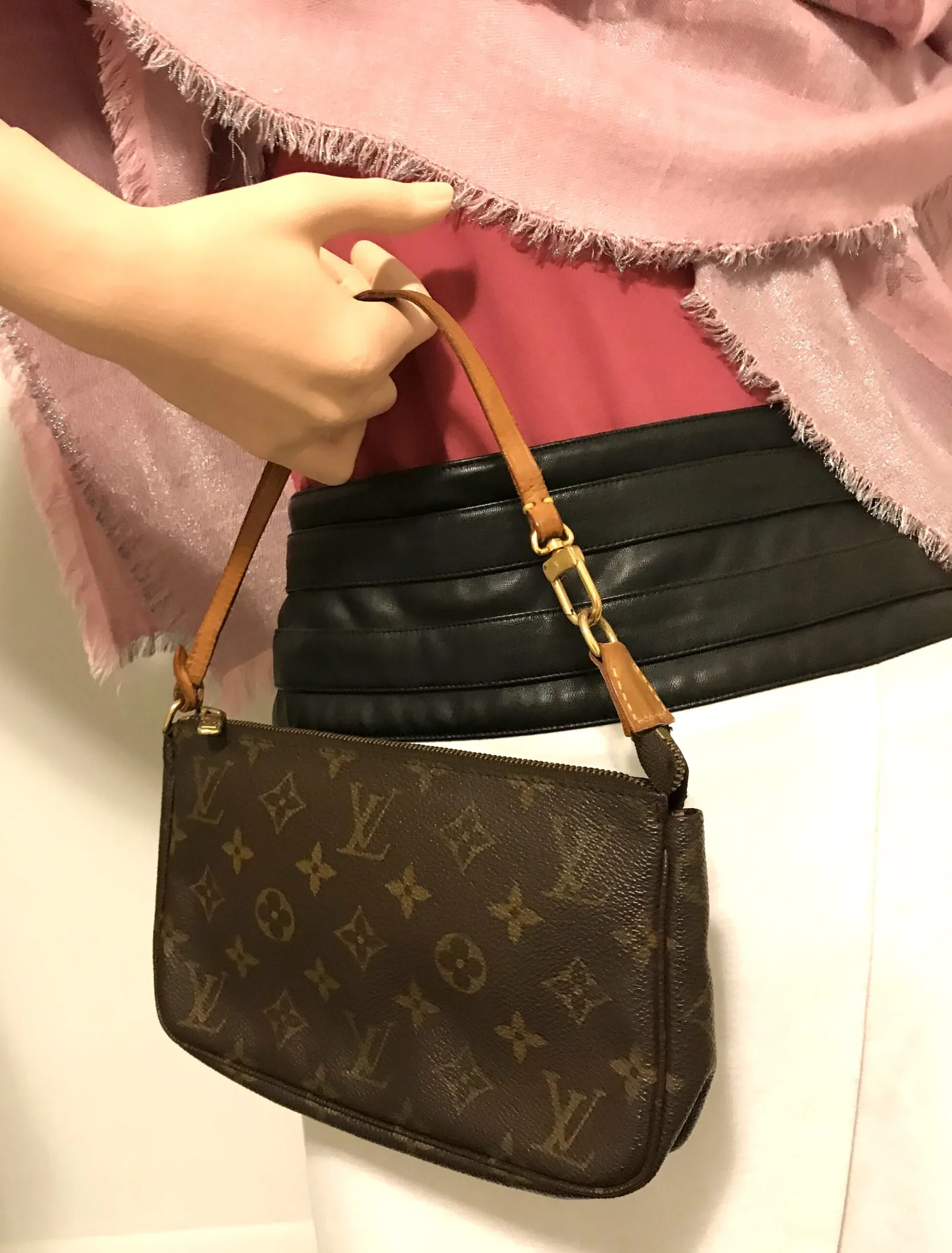 Monogram Pochette Handbag — image 6