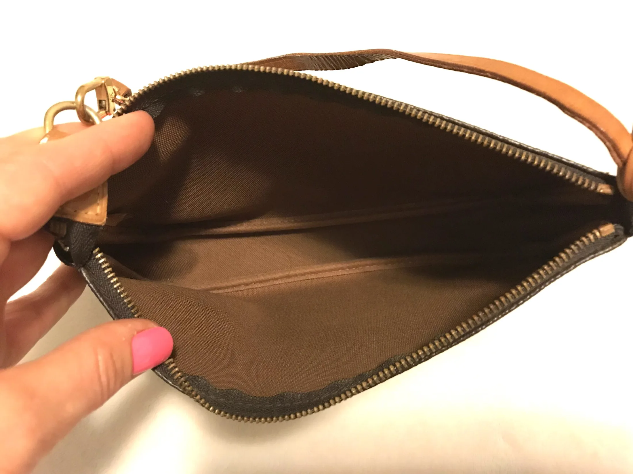 Monogram Pochette Handbag — image 9