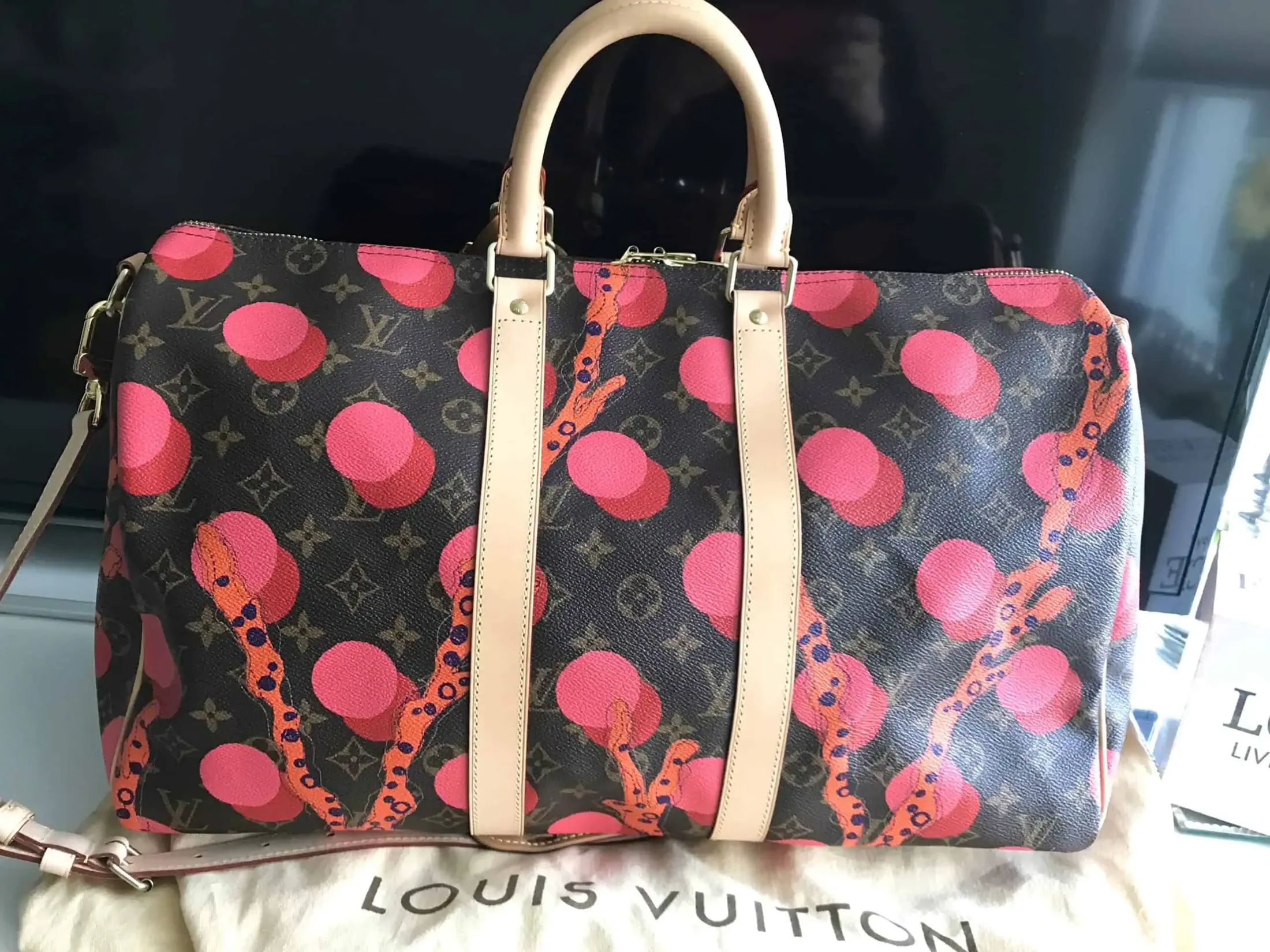 Louis Vuitton Monogram Ramages Keepall 45 Bandouliere — image 2