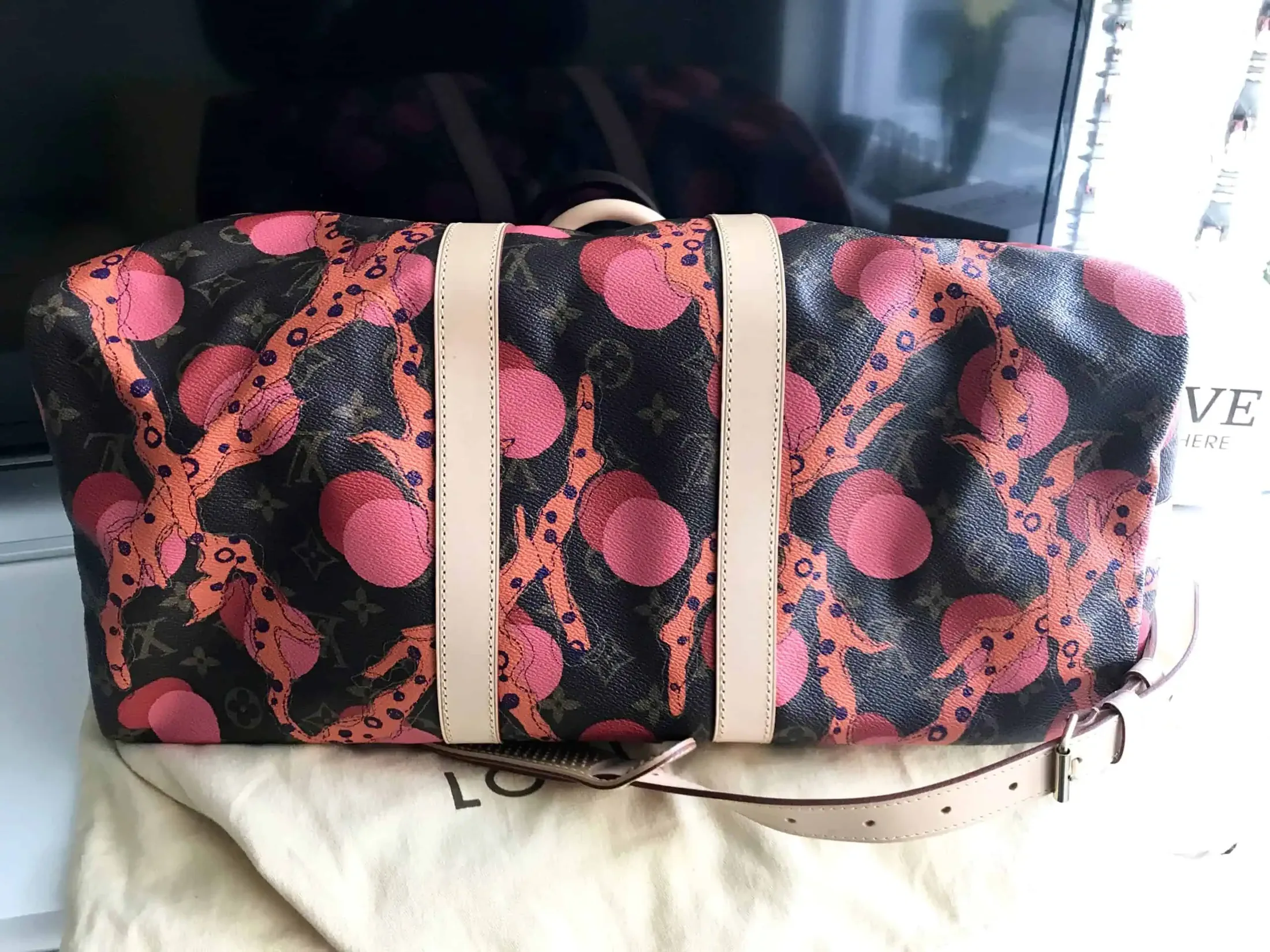 Louis Vuitton Monogram Ramages Keepall 45 Bandouliere — image 3