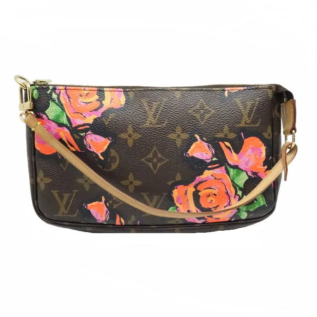 Monogram Stephen Sprouse Roses Pochette — image 7
