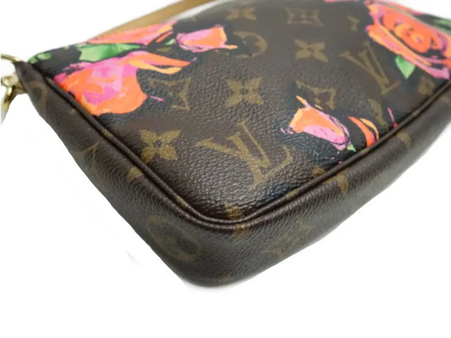 Monogram Stephen Sprouse Roses Pochette — image 14