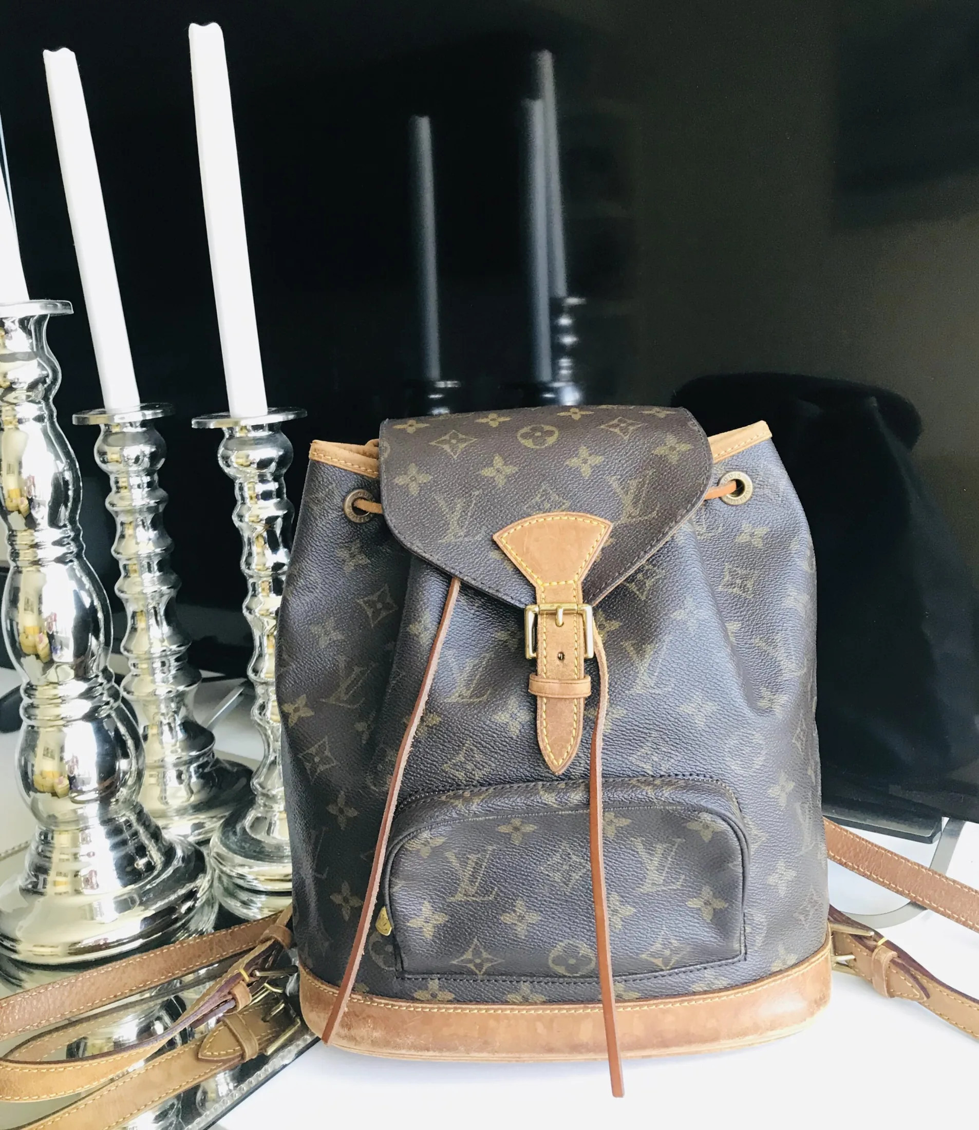 Montsouris MM Monogram Backpack