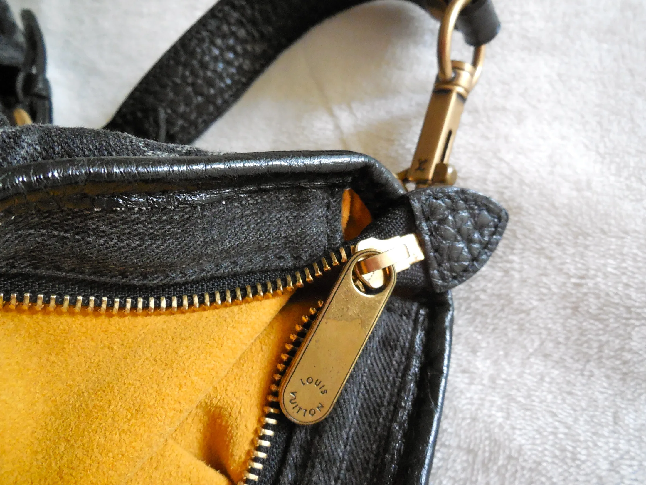 Black Monogram Denim Neo Cabby Shoulder Bag — image 8
