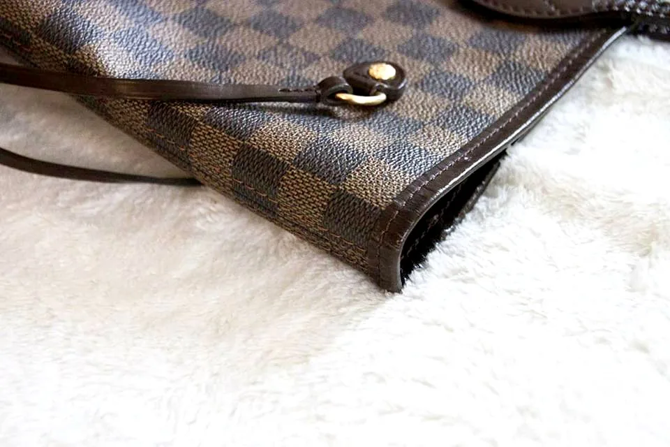 Neverfull MM Damier Ebene Tote Handbag — image 4