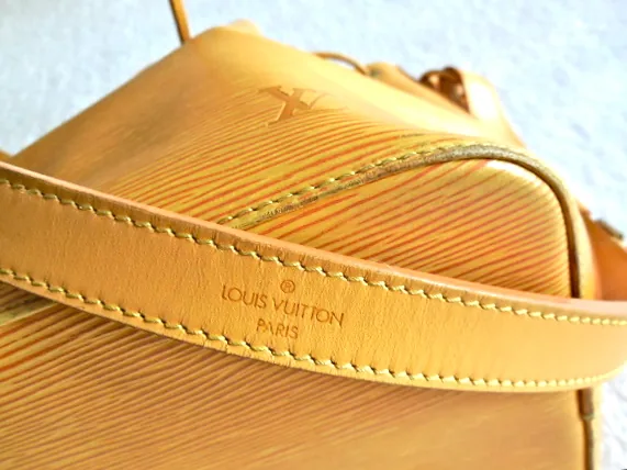 Louis Vuitton Petit Noe Yellow Epi Bucket Bag — image 5