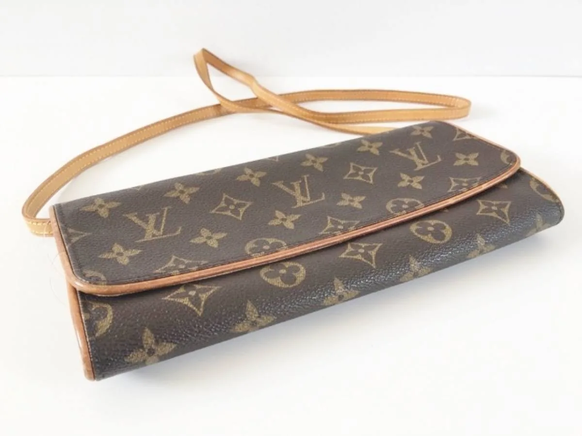 Monogram Pochette Twin GM Clutch — image 3