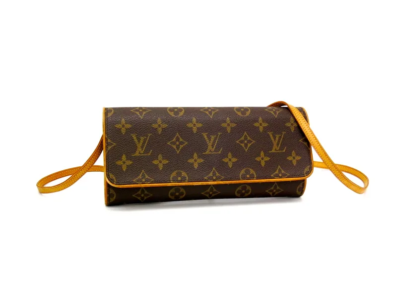 Monogram Pochette Twin GM Clutch