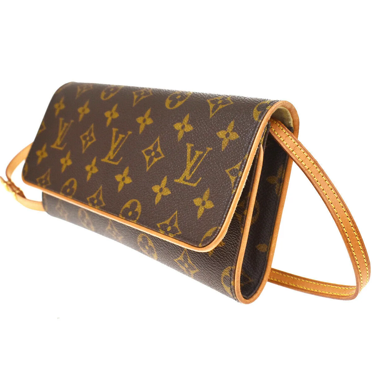 Monogram Pochette Twin GM Clutch — image 2