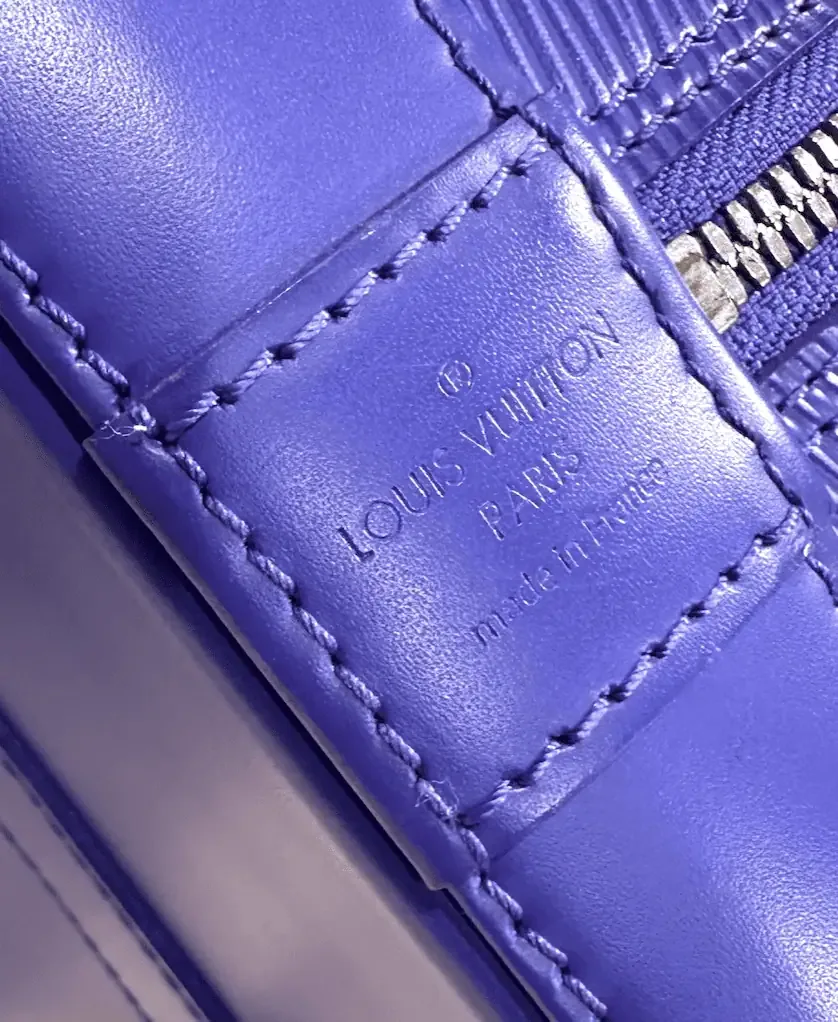 Purple Figue Alma GM Epi Leather Handbag — image 8