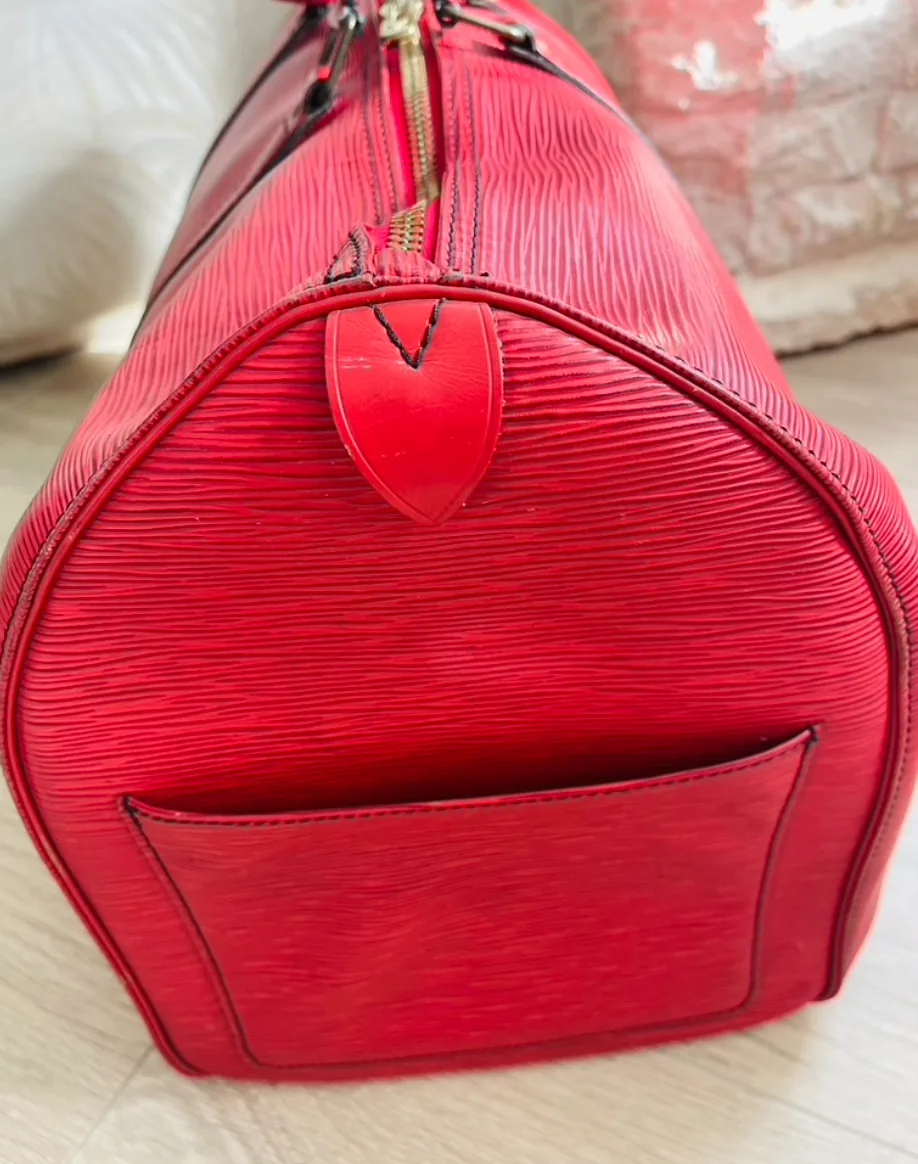 Red Epi Keepall 50 Duffel Bag — image 4
