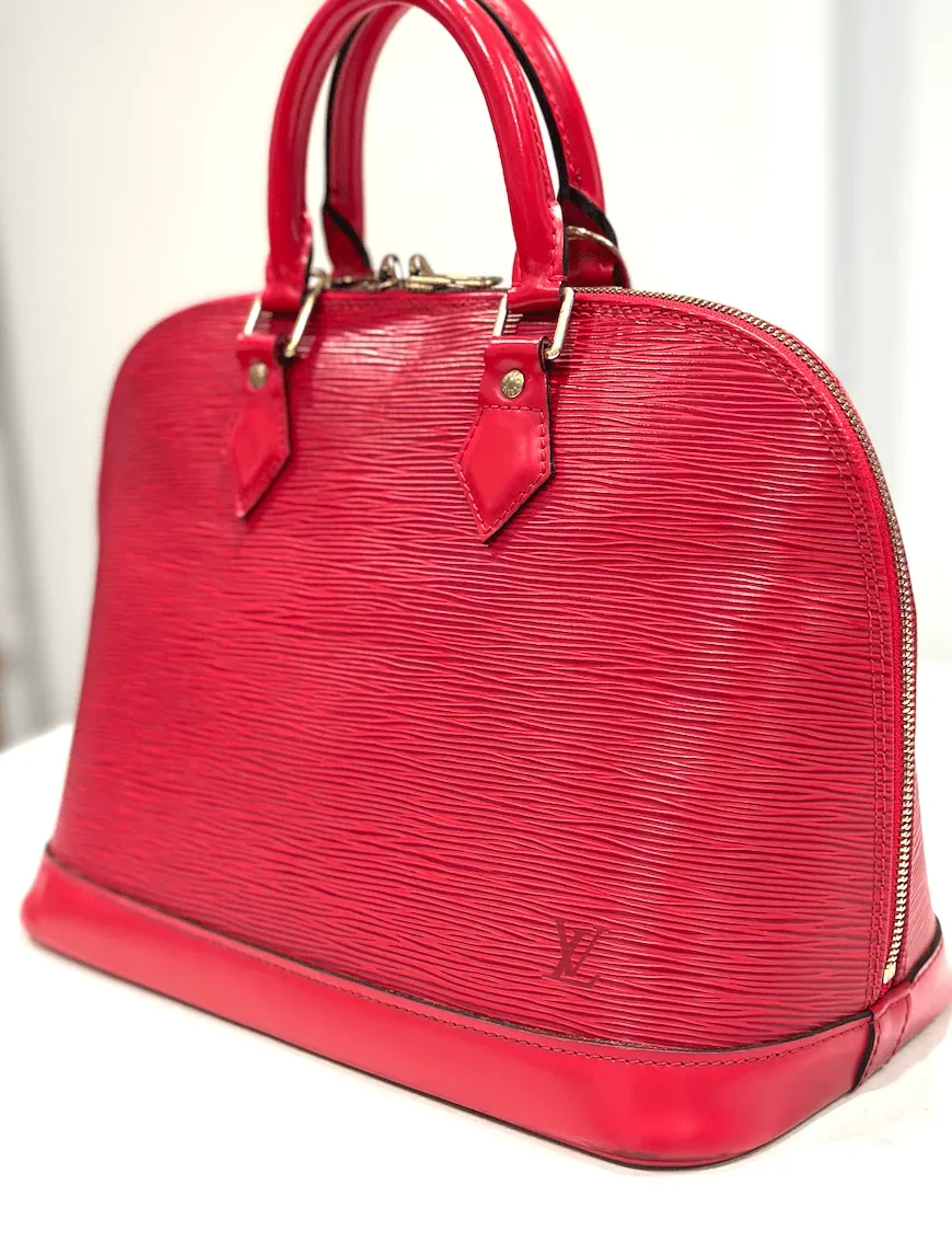 Red Epi Leather Alma PM — image 3