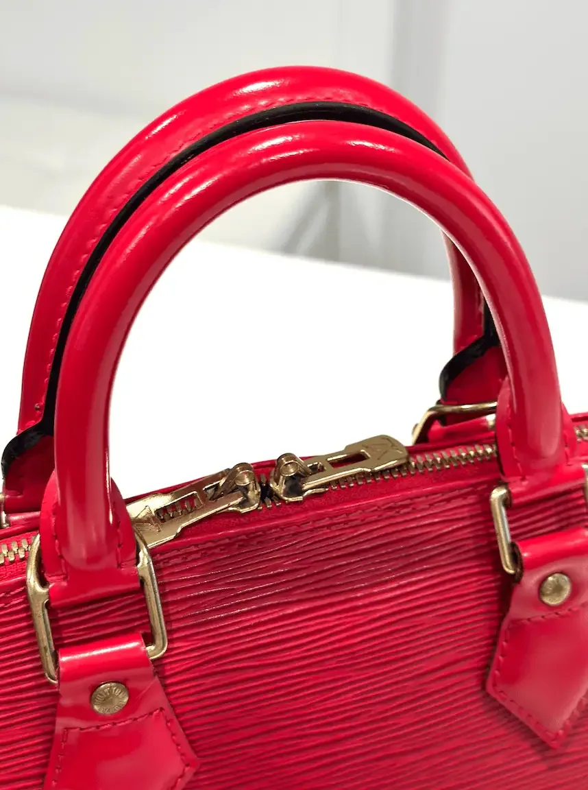 Red Epi Leather Alma PM — image 7